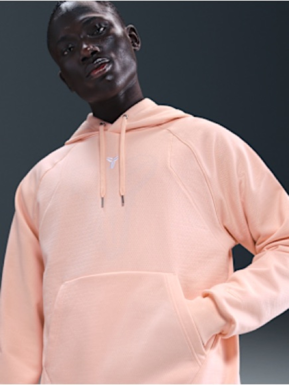 Nike Kobe mamba mentality bleached coral Pullover Hoodie for Men size Medium nwt